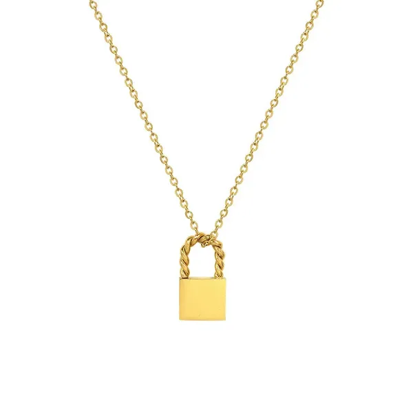 Gold_Lock_Pendants_For_Women